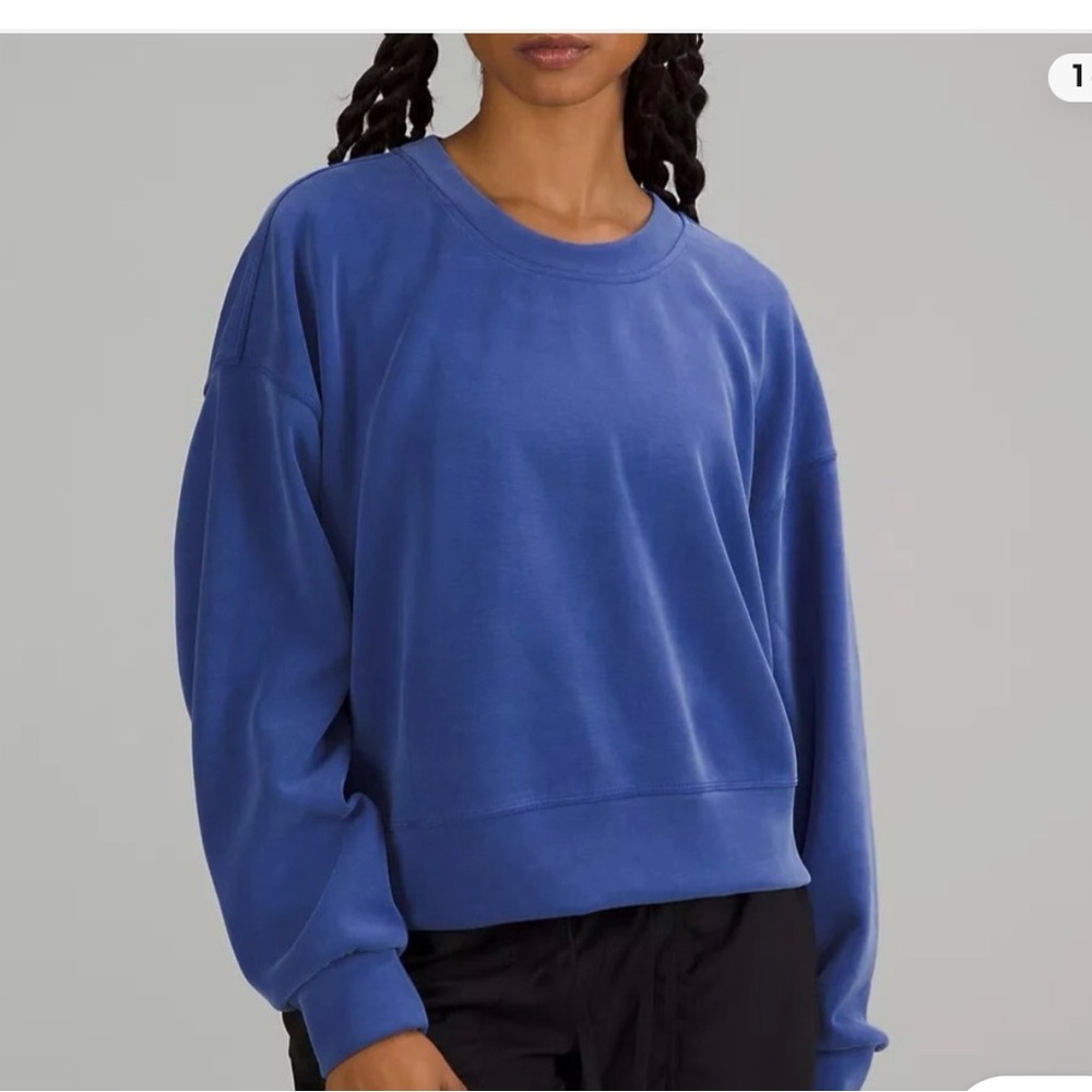 lululemon Perfectly Oversized Cropped Crew *Softstreme*